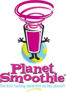 Planet Smoothie Logo Vector