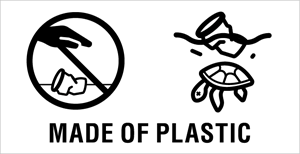 Plastic in Product Logo PNG Vector