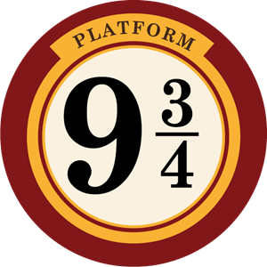 Platform 9 3/4 Logo PNG Vector