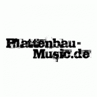 Plattenbau-Music Logo Vector