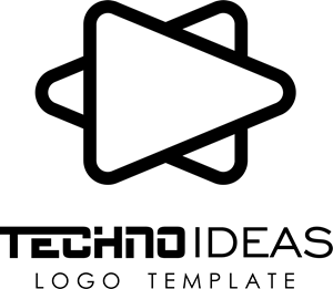 Play Tech Company Logo Vector