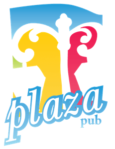 Plaza Pub Logo Vector
