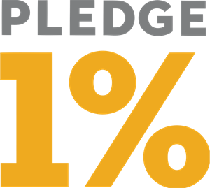 Pledge 1% Logo PNG Vector