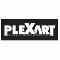 Plexart Indoor Outdoor Advert System Logo Vector