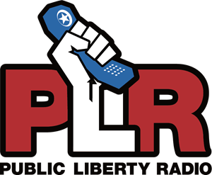 PLR Public Liberty Radio Logo Vector
