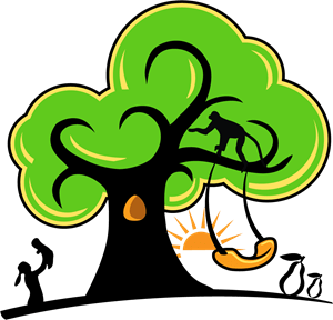 Plum Tree Human Life Logo PNG Vector