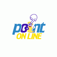 point on line Logo Vector