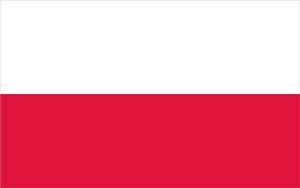 Poland Flag Logo Vector