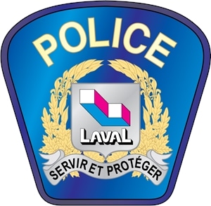 Police Laval Logo Vector
