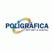 poligrafica offset e digital Logo Vector