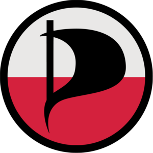 Polska Partia Piratow Logo PNG Vector