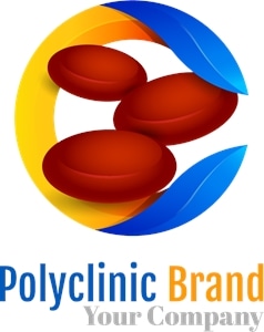 Polyclinic brand Logo PNG Vector