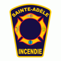 Pompiers Sainte-Adele Logo PNG Vector