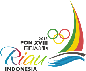 PON XVIII 2012 Riau - Indonesia Logo PNG Vector