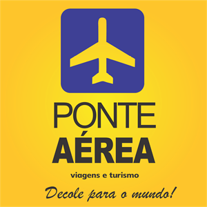 Ponte Aérea - Viagens e Turismo Logo PNG Vector