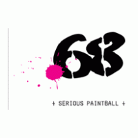 Ponto68 - Serious Paintball Logo PNG Vector