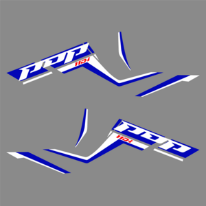 pop 110 i adesivos faixa decal Logo PNG Vector