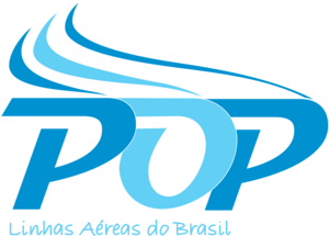 POP airlines Logo PNG Vector
