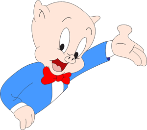 porky pig Logo PNG Vector
