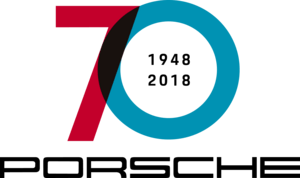 Porsche 70 years Logo PNG Vector