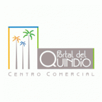 Portal del Quindio Centro Comercial Logo Vector