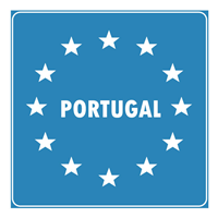 PORTUGAL ROAD SIGN Logo PNG Vector