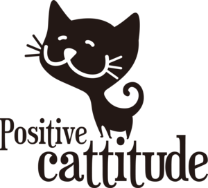 Positive Cattitude Logo PNG Vector