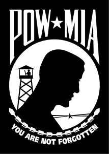 Pow Mia Logo PNG Vector