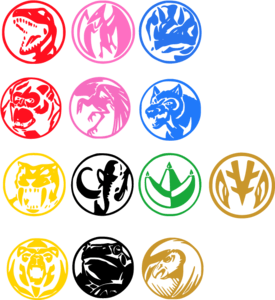 Power Rangers - Power Zord Emblem Logo PNG Vector