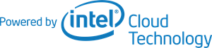 Powered by Intel Cloud Technology Logo PNG Vector