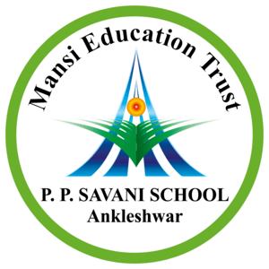 PP Savani School, Ankleshwar Logo PNG Vector