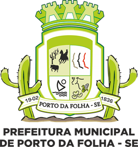 Prefeitura Municipal de Porto da Folha-SE - Brasão Logo PNG Vector
