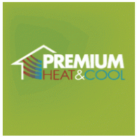 Premium Heat & Cool Logo PNG Vector