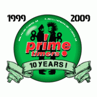 Prime-timers S.A ( celebrate 10 years ) Logo PNG Vector