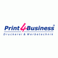 PRINT 4 BUSINESS Logo Vector