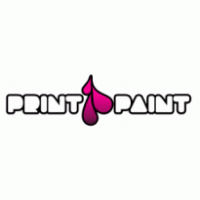 Print Paint Logo Vector
