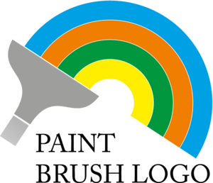 Printing Brush Logo Vector