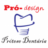 Pró-design Prótese Dentária Logo Vector