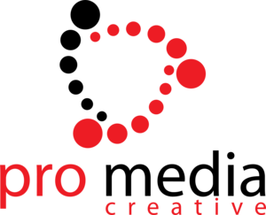 Pro media creative Logo PNG Vector