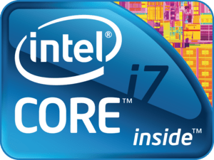 Processeur Intel Core i7 Logo PNG Vector