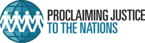 Proclaiming Justice to the Nations Logo PNG Vector