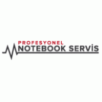 Profesyonel Notebook Servis Logo Vector