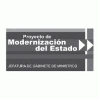 Proyecto Modernizacion del Estado Logo Vector