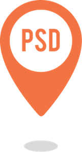 PSD Travel Logo PNG Vector