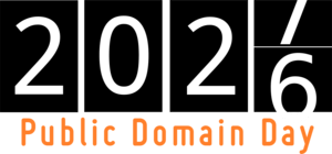 Public Domain Day (PDD) 2027 Logo PNG Vector