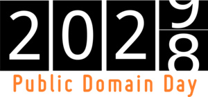 Public Domain Day (PDD) 2029 Logo PNG Vector