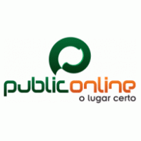 Public Online Logo Vector