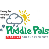 Puddle Pals - Clothing for the elements Logo Vector