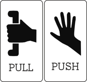 pull-push Logo PNG Vector