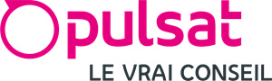Pulsat, le vrai conseil Logo Vector